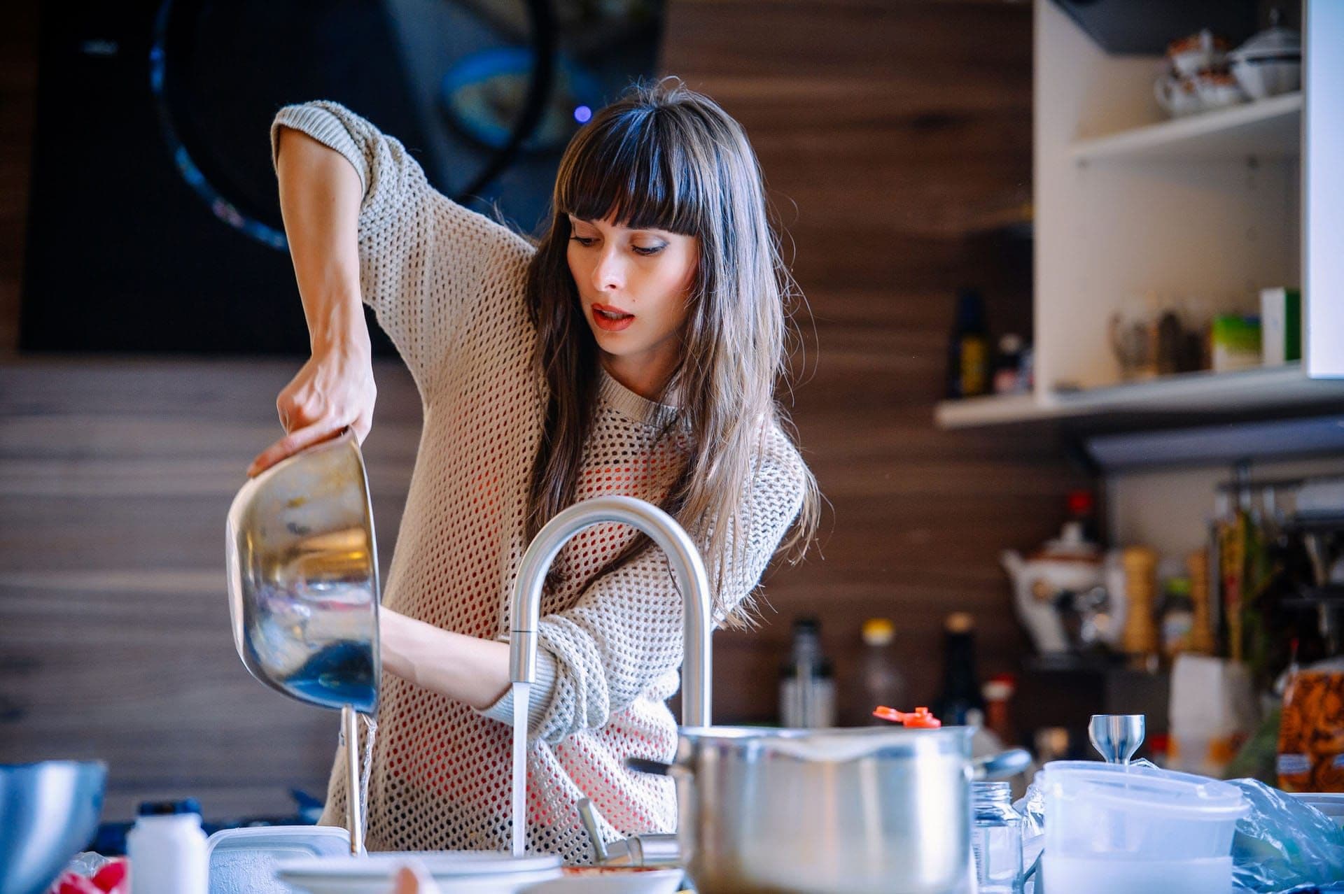 person cooking